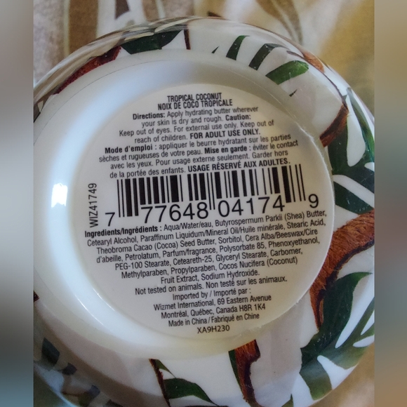 Orchard & Vine hydrating butter Tropical Coconut 🌴 - Picture 3 of 5